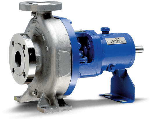 Seal Proof centrifugal pump — horizontal foot-mounted single-stage end-suction pump.