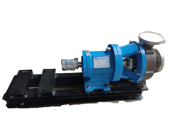 Seal Proof chemical process pump — horizontal end-suction pump with centre delivery casing.