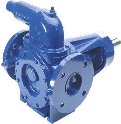 Seal Proof heavy duty process pump — large back pull-out process pump with bearing bracket and base frame.